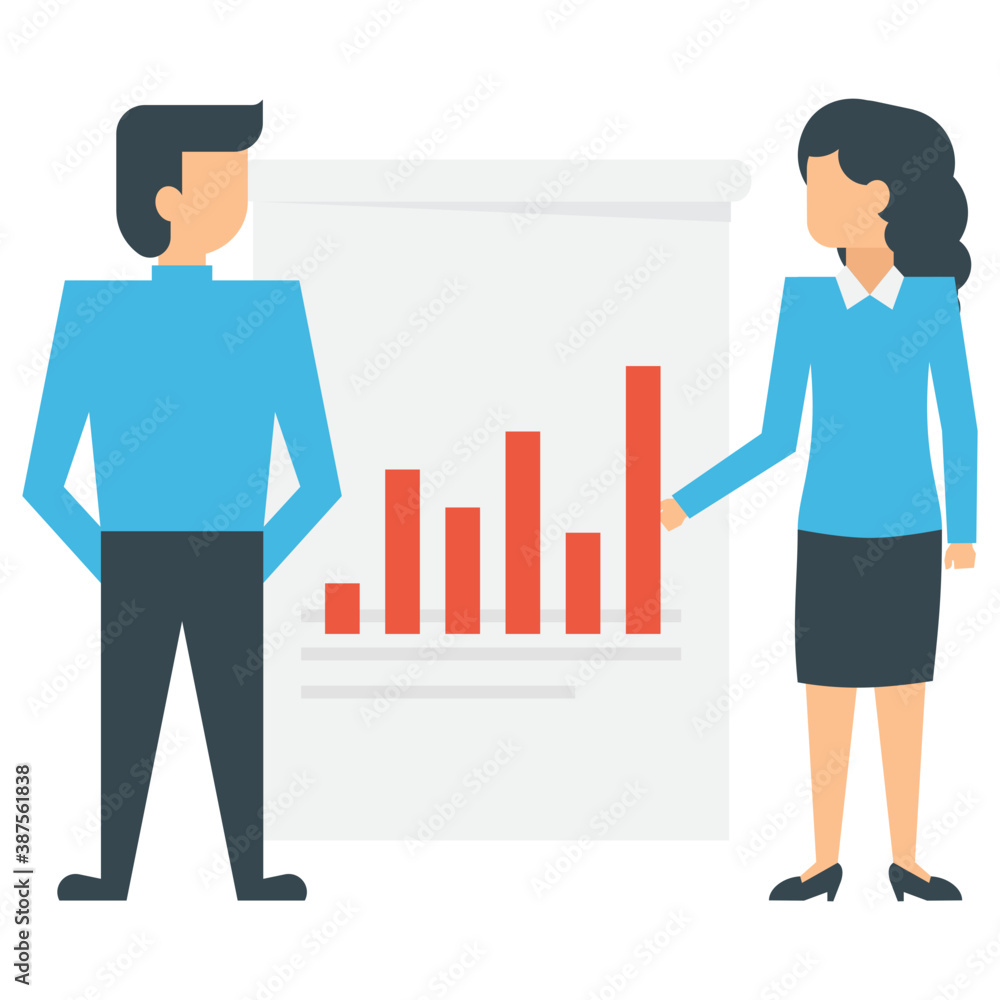 Two office persons sitting on a table near projector planning goals
Two office persons sitting on a table near projector planning goals