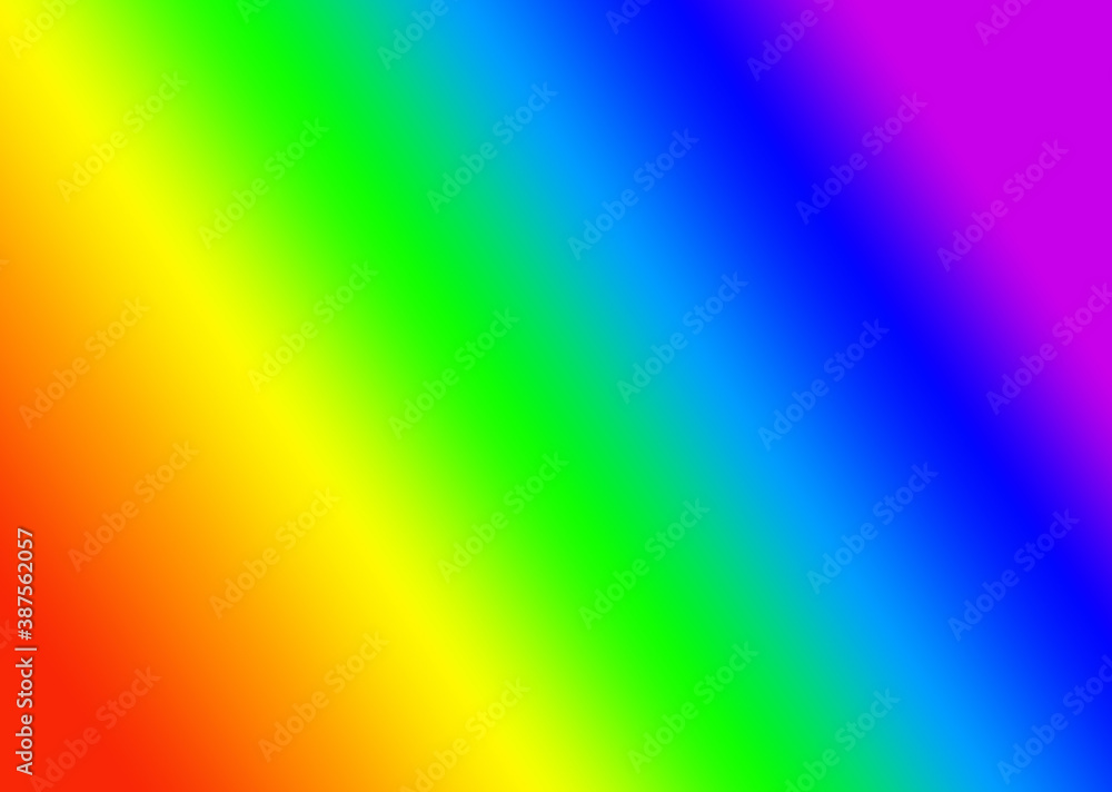 Rainbow background diagonally from bottom left corner to top right Stock  Illustration | Adobe Stock