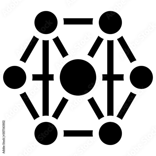 
Network topology, arrangement of the various elements, links, nodes etc of a communication network 
