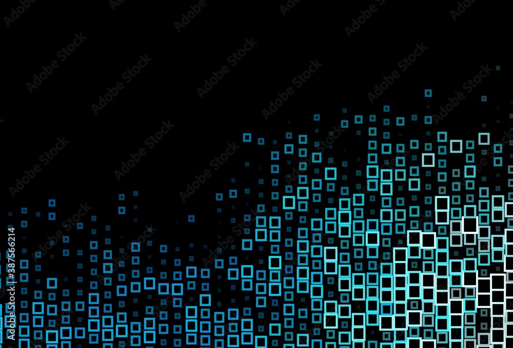 Dark BLUE vector template with rhombus. Dark BLUE vector template with rhombus.