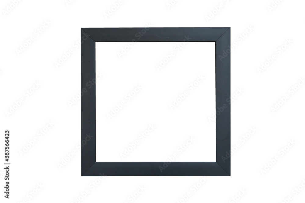 front view frame on isolated white background front view frame on isolated white background