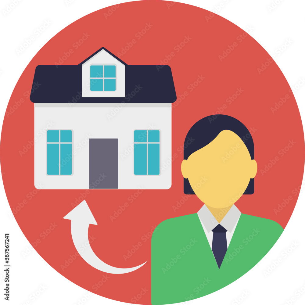 A person with house, property owner or realtor
A person with house, property owner or realtor