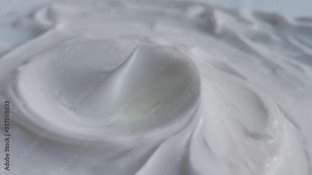 Close-up Shot of Cosmetics Cream with Rotate Close-up Shot of Cosmetics Cream with Rotate