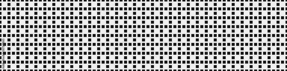 Fototapeta premium Abstract Cross Pattern Dots Logo generative computational art illustration