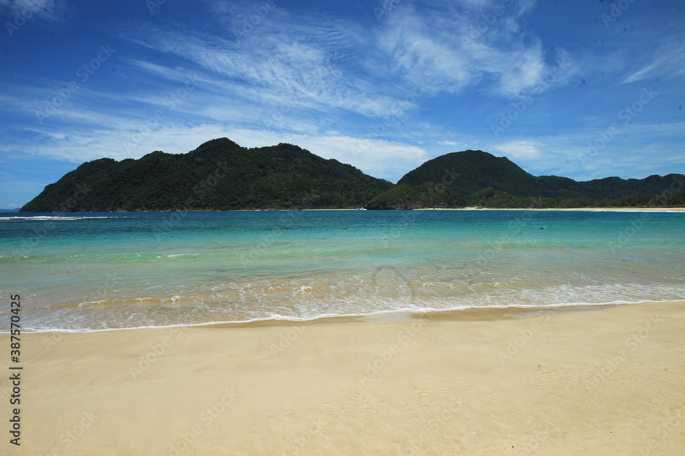 Lampuuk Beach, Aceh itself is ready to spoil your eyes with a panoramic view of the waves and its soft white sand. Lampuuk Beach, Aceh itself is ready to spoil your eyes with a panoramic view of the waves and its soft white sand.