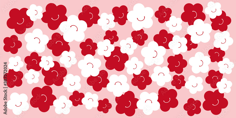 Ume bloosom illustration_03 Ume bloosom illustration_03