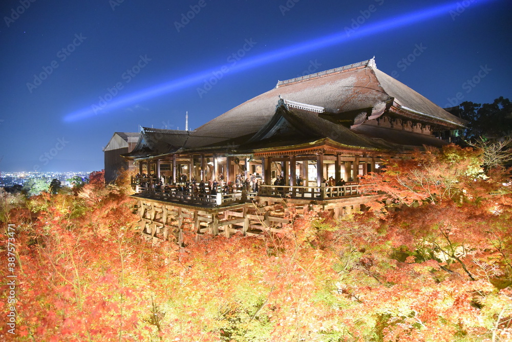 清水寺ライトアップ 清水寺ライトアップ