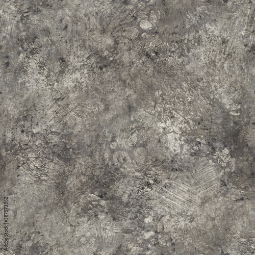 Wallpaper Mural Seamless Pattern Beige Brown Tan Aged Old Grungy Dirty Design. High quality illustration. Detailed worn messy stained wrinkled tough surface material. Torontodigital.ca