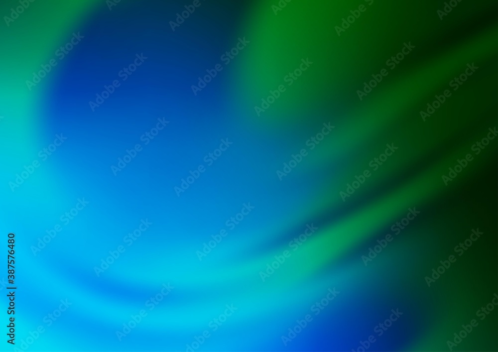 Light Blue, Green vector abstract template. Light Blue, Green vector abstract template.