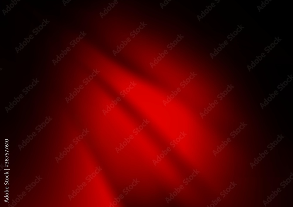 Fototapeta premium Dark Red vector glossy abstract template.