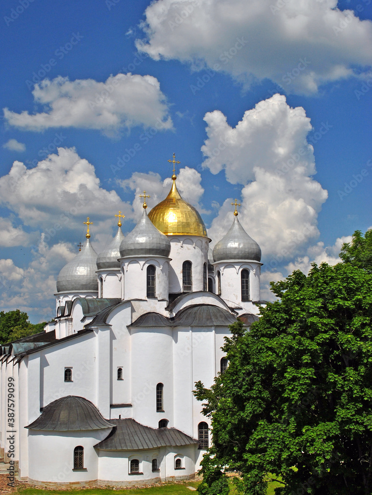 Saint Sophia Cathedral in Veliky Novgorod, Russia