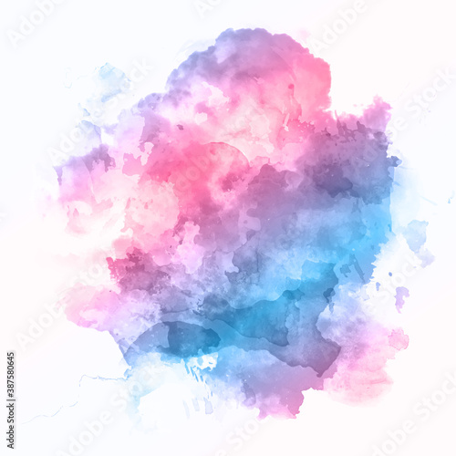 Colourful detailed watercolour texture