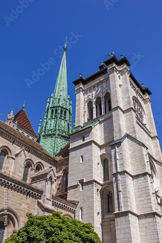 スイス、ジュネーブ旧市街、サン・ピエール大聖堂
