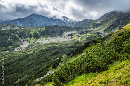 Western Tatras scenery  Slovakia  hiking theme