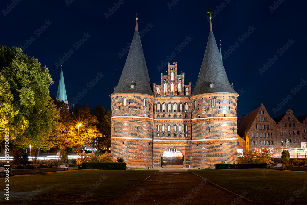 Fototapeta premium Holstentor Lübeck