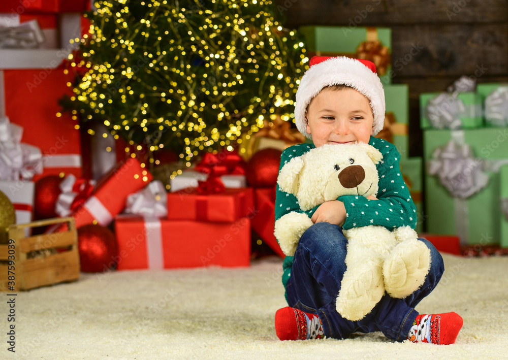 Cute baby. Kid fun home. Merry christmas everyone. Xmas present. Winter holidays. Happy child celebrate new year. Christmas eve. Cherished dreams. Happy childhood. Little boy play near christmas tree Cute baby. Kid fun home. Merry christmas everyone. Xmas present. Winter holidays. Happy child celebrate new year. Christmas eve. Cherished dreams. Happy childhood. Little boy play near christmas tree