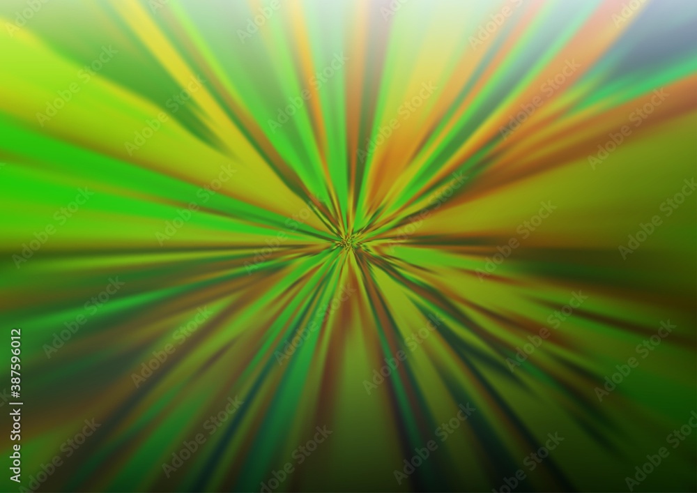 Dark Green vector abstract bright template. Dark Green vector abstract bright template.