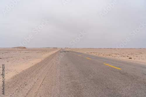 road in desert to no where