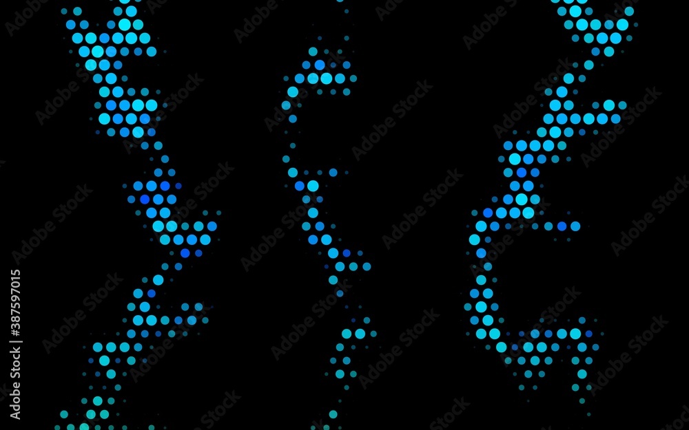 Dark BLUE vector layout with circle shapes. Dark BLUE vector layout with circle shapes.