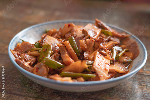 chicken and vegetable fry