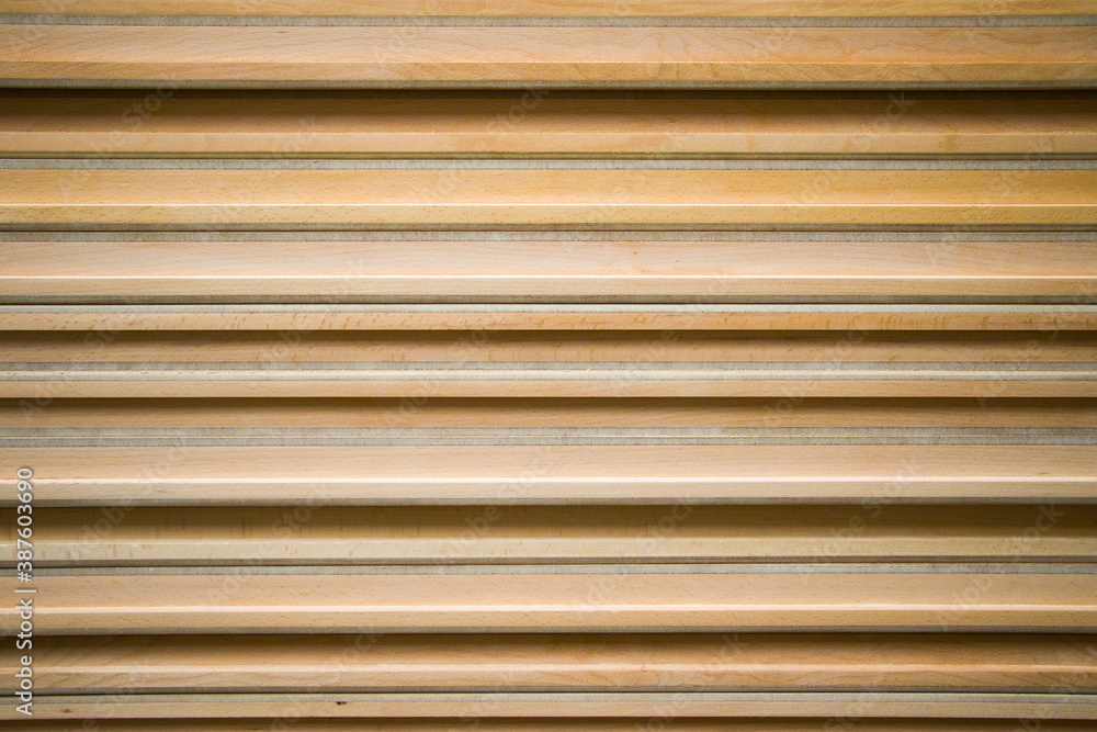 Wooden wall material background and texture, pattern of the wood. Horizontal lines Wooden wall material background and texture, pattern of the wood. Horizontal lines