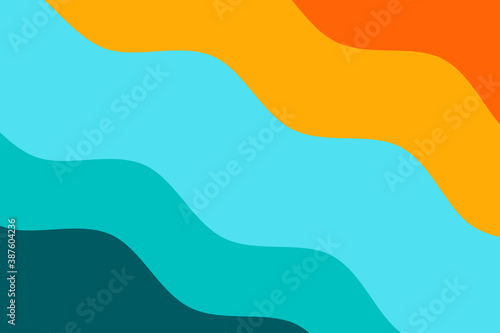 Abstract background with summer colors suitable for your design templates like background, web design, posters, banners, books, illustrations, etc. Vertical wave pattern.