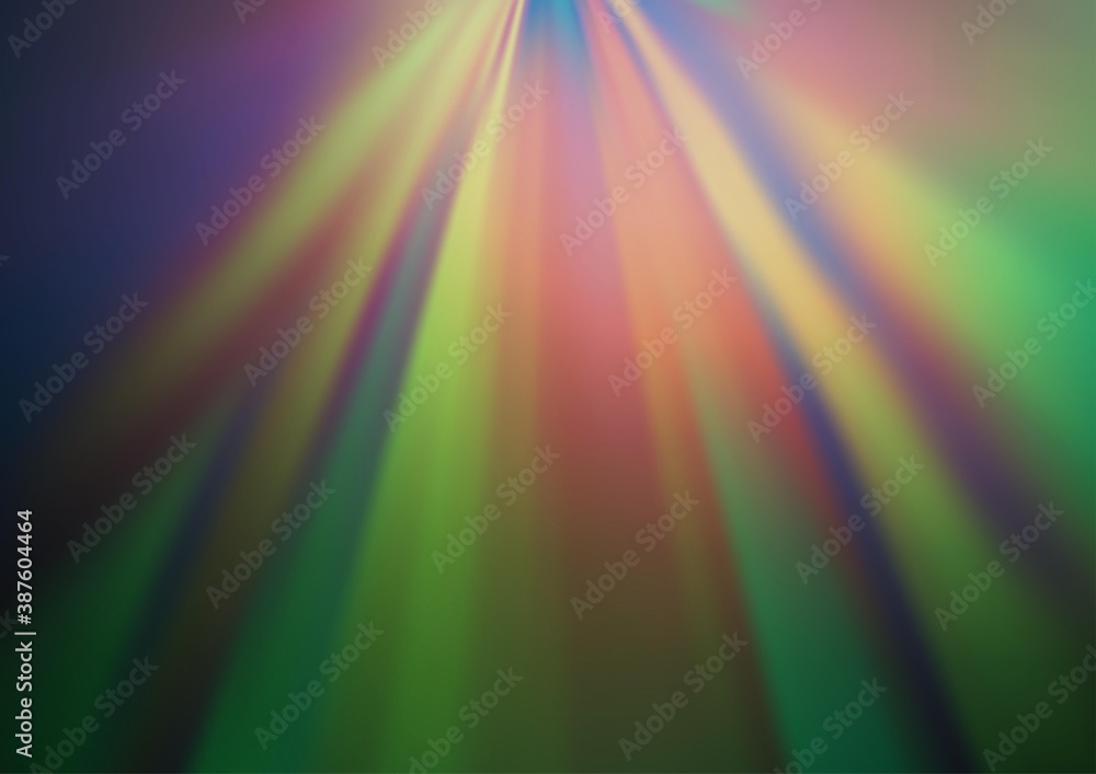 Dark Blue, Green vector abstract bokeh pattern. Dark Blue, Green vector abstract bokeh pattern.