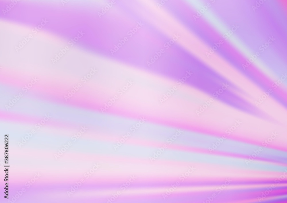 Fototapeta premium Light Purple vector backdrop with long lines.