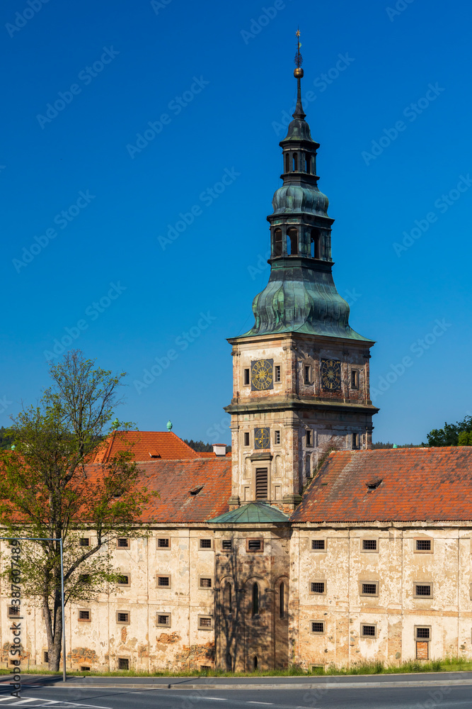 Cistercian monastery Plasy in Western Bohemia, Czech Republic