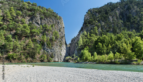 Koprücay, fluss, türkei, berge, landschaft, wald, sommer, wasser, natur, himmel, grün, wolken, reisen, steine, bäume, tannenbäume, felswand, bergfluss, schlucht
