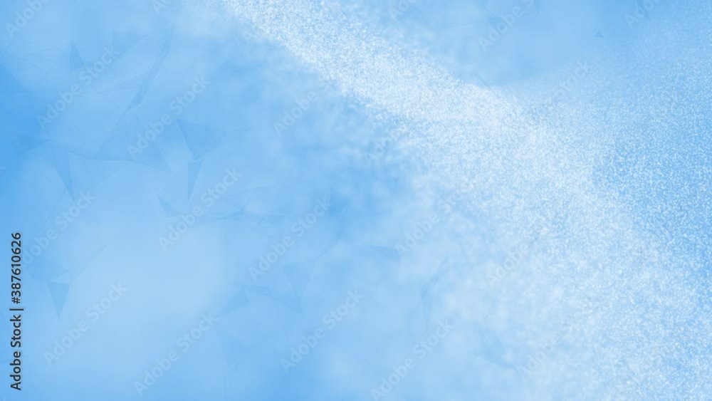 Blurry shiny dots slowly waving on bright blue copy space motion animation background. Blurry shiny dots slowly waving on bright blue copy space motion animation background.