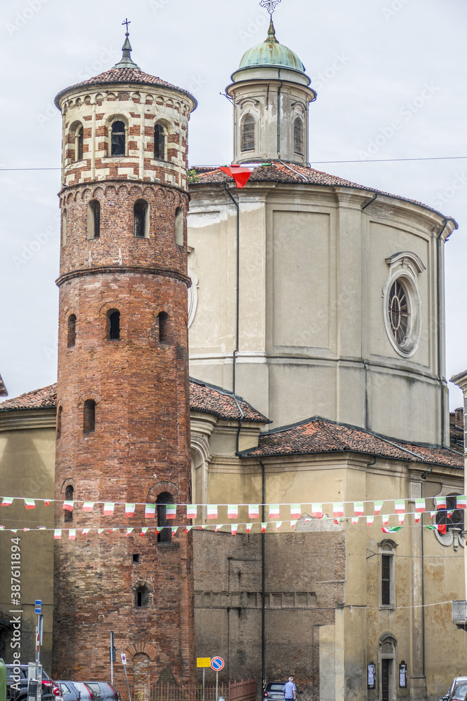The red tower in Asti