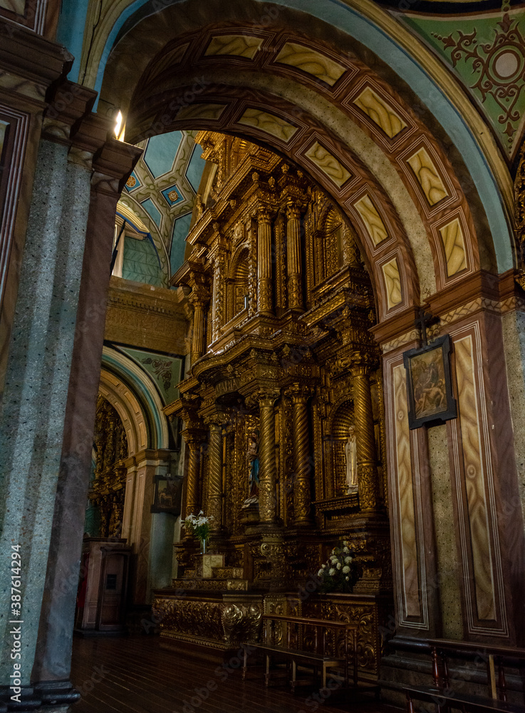 El Sagrario church located in the historic center of Quito