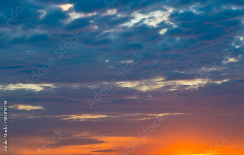 Colors of the beautiful sunset © E.O.