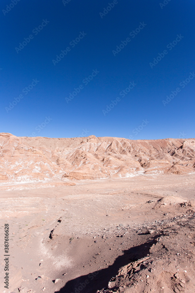 The mars valley in Atacama desert The mars valley in Atacama desert
