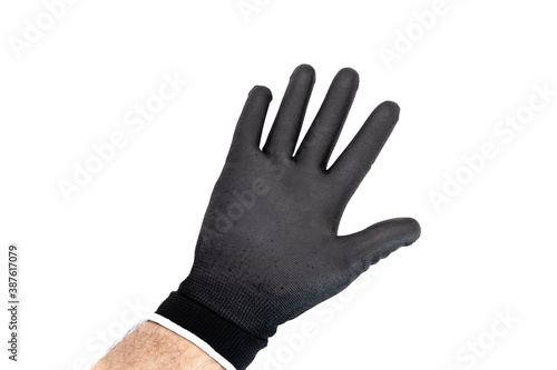 Polyurethane PU palm gloves for enhance grip, performs excellently in tactile handling applications, enhance comfort and reduce hand fatigue