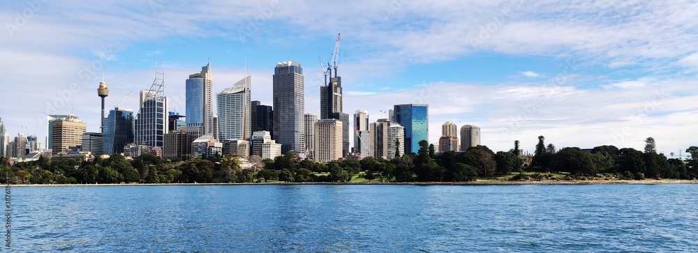 Obraz premium Buildings, baie de Sydney - Australie