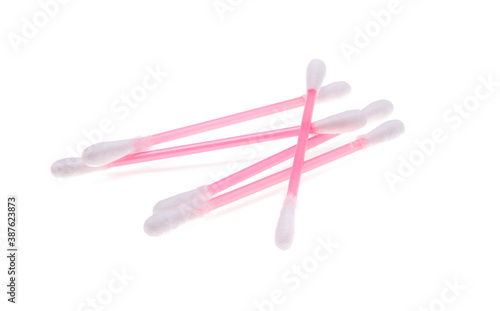 cotton swabs isolated