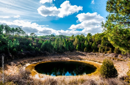 lagoons of Cañada del Hoyo, Spain. Lagunilla del Tejo photo