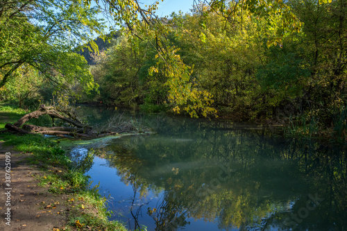 Iskar-Panega Geopark, along the Zlatna Panega River, Bulgaria