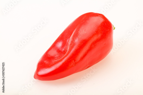 Sweet Red Bell Bulgarian pepper © Andrei Starostin