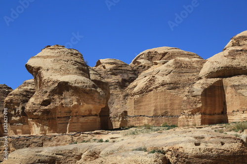 Felsenstadt Petra in Jordanien © Bittner KAUFBILD.de