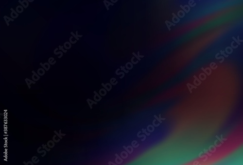 Dark BLUE vector colorful blur background.