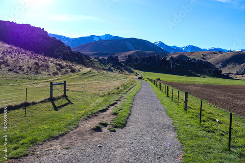 Castle Hill, New Zealand. 24th Oct 2020.   Day Trip to Kura Tawhiti / Castle Hill conservation area. photo