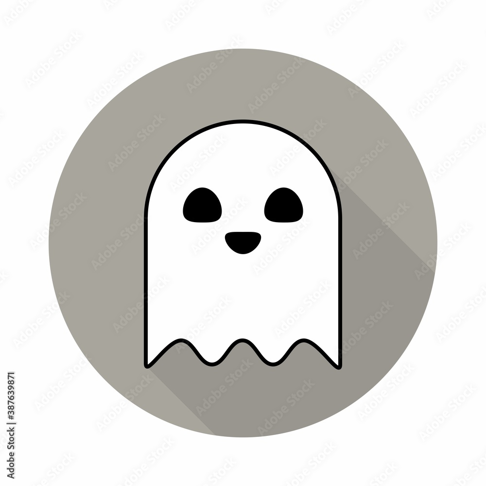 Halloween ghost, scary or cute cartoon spooky ghost, Halloween holiday. Halloween ghost, scary or cute cartoon spooky ghost, Halloween holiday.