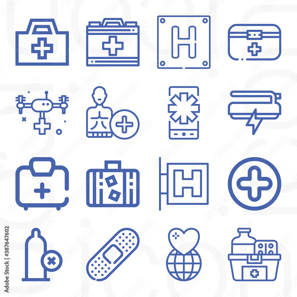 16 pack of equals lineal web icons set 16 pack of equals lineal web icons set