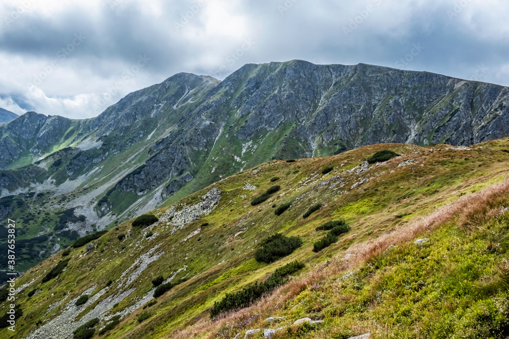 Western Tatras scenery, Slovakia, hiking theme