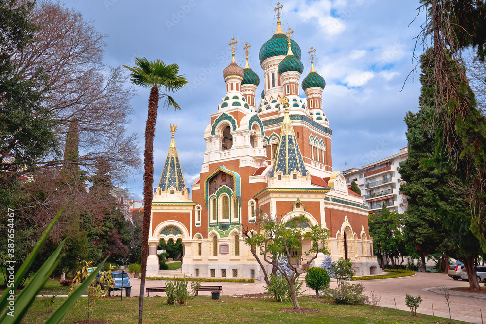 Saint Nicholas Russian Orthodox Cathedral in Nice