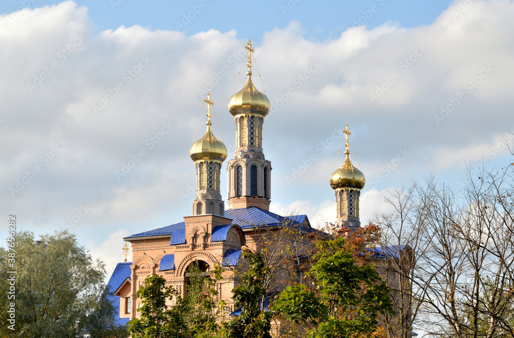 Church of the Intercession Holy Virgin in St. Petersburg, Russia.