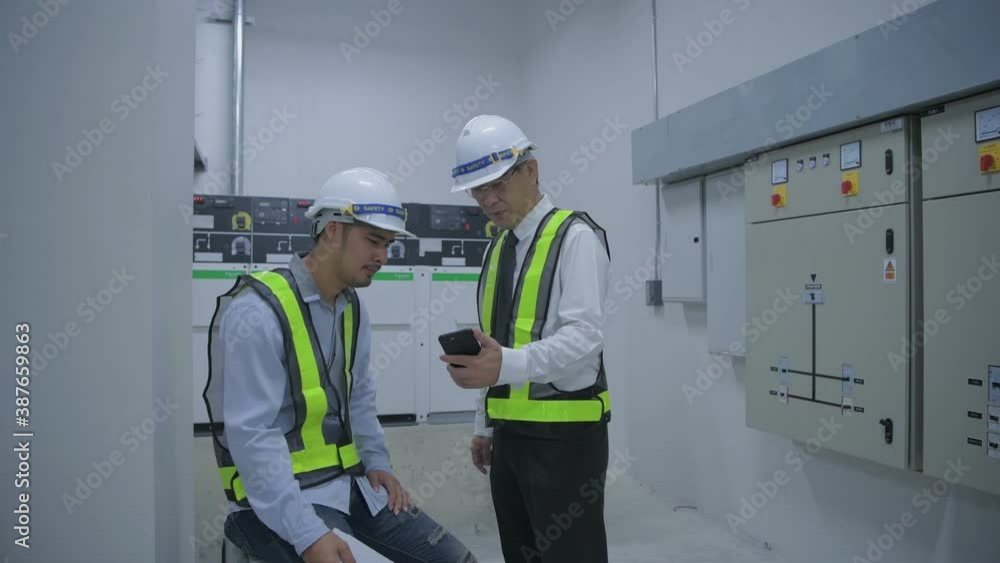 Engineer concept. Business people discuss work and office breaks. 4k Resolution. Engineer concept. Business people discuss work and office breaks. 4k Resolution.